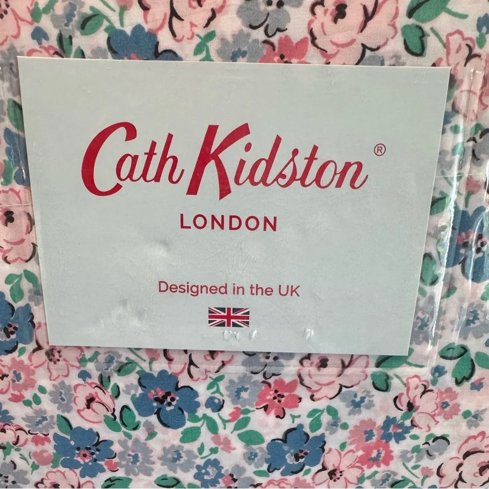 Cath Kidston Clifton Mews Cornflower Bedding-100% cotton, cute comfy sheet set🌸